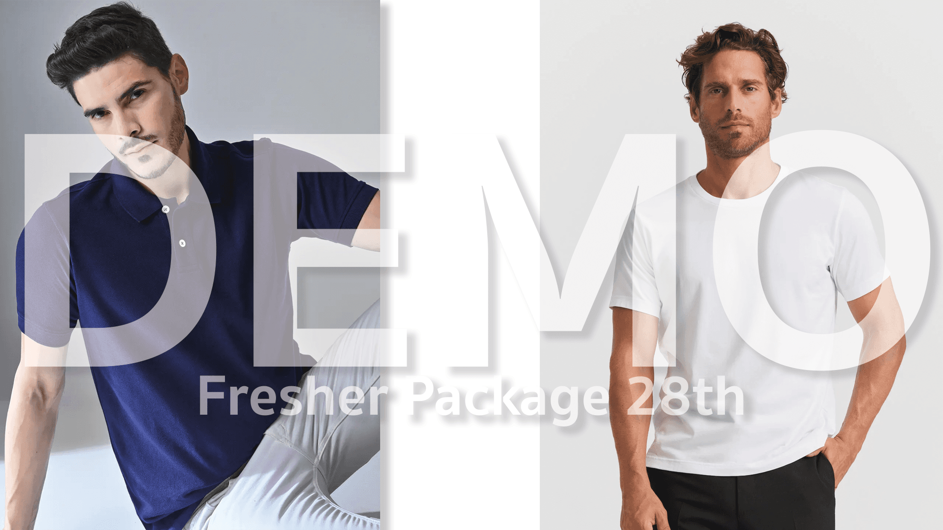 Fresher polo shirt strip